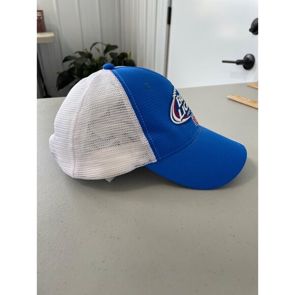 Y2K Bud Light NFL Trucker Hat One Size Blue White Adjustable Mesh Back - Picture 4 of 7